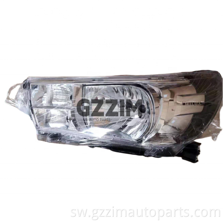 ABS Plastiki Front Light sehemu za chini mechi ya kichwa cha kichwa kwa Hilux Vigo 2016+